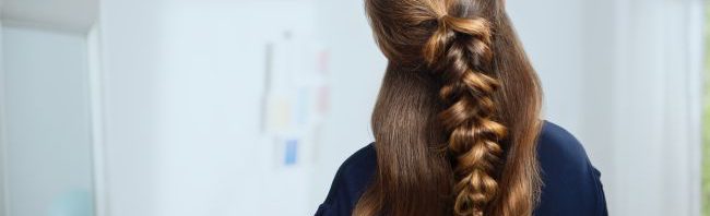 Frizura ötlet: Party copf lépésről lépésre